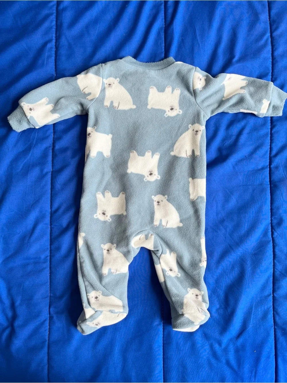 CARTER’S Baby Fleece Footed Pajamas (5) 0-3 Months